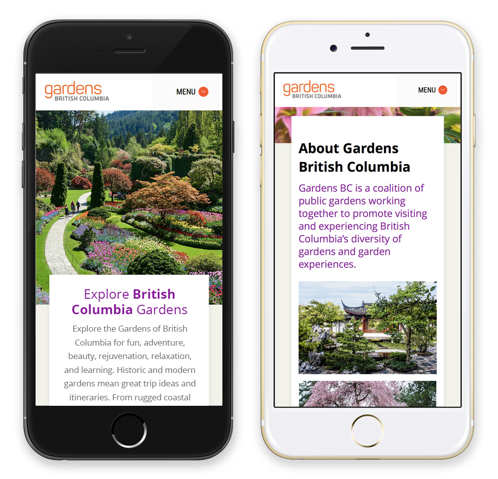 The website was made to be a useful tool when you’re out on the road and need to look something up – and performs well on mobile devices.